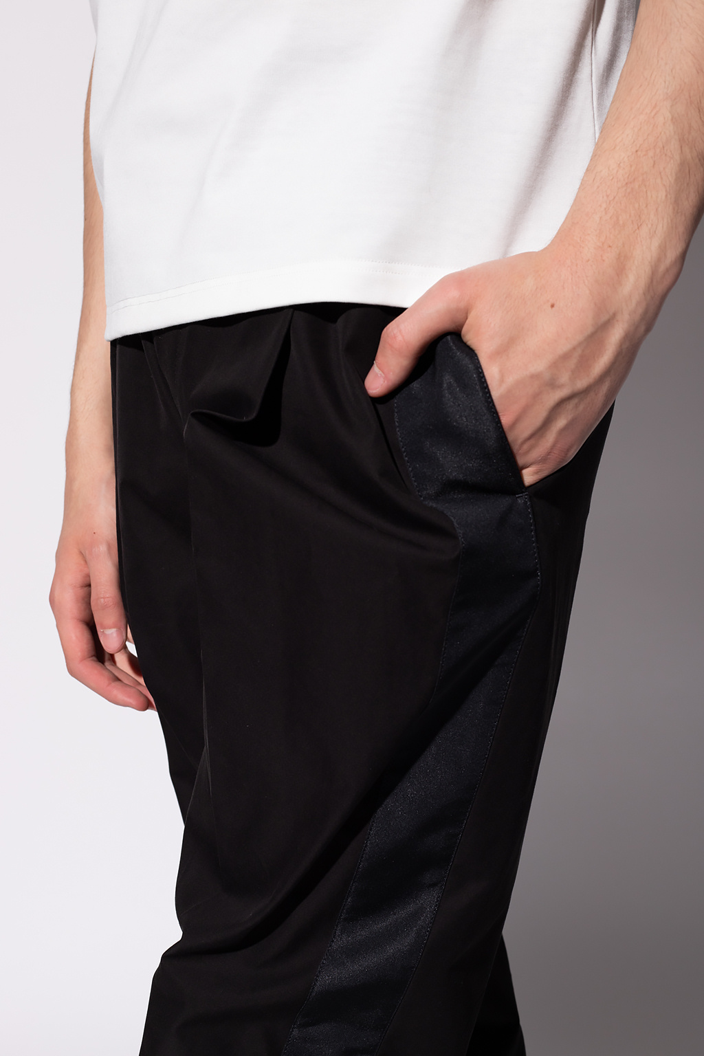 Alexander McQueen Side-stripe trousers